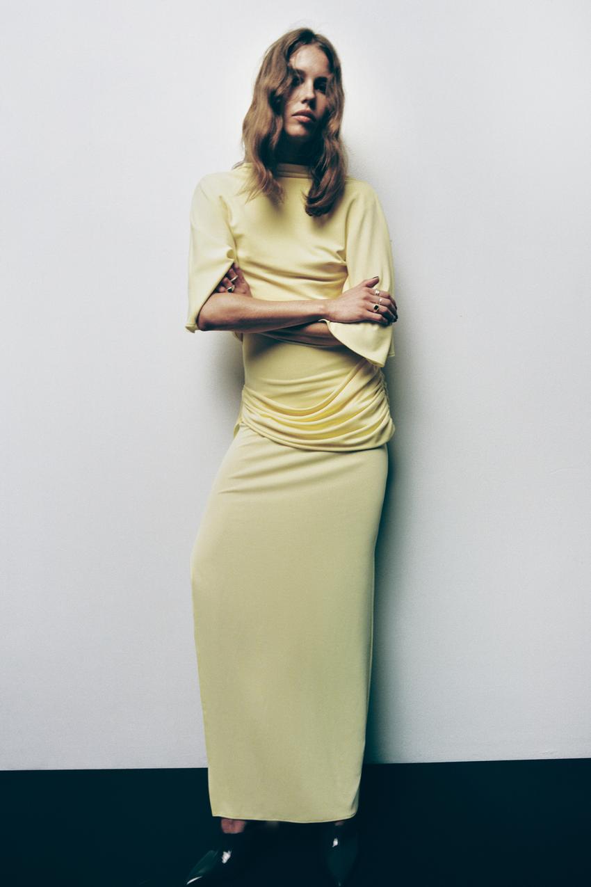 Alice draped maxi dress