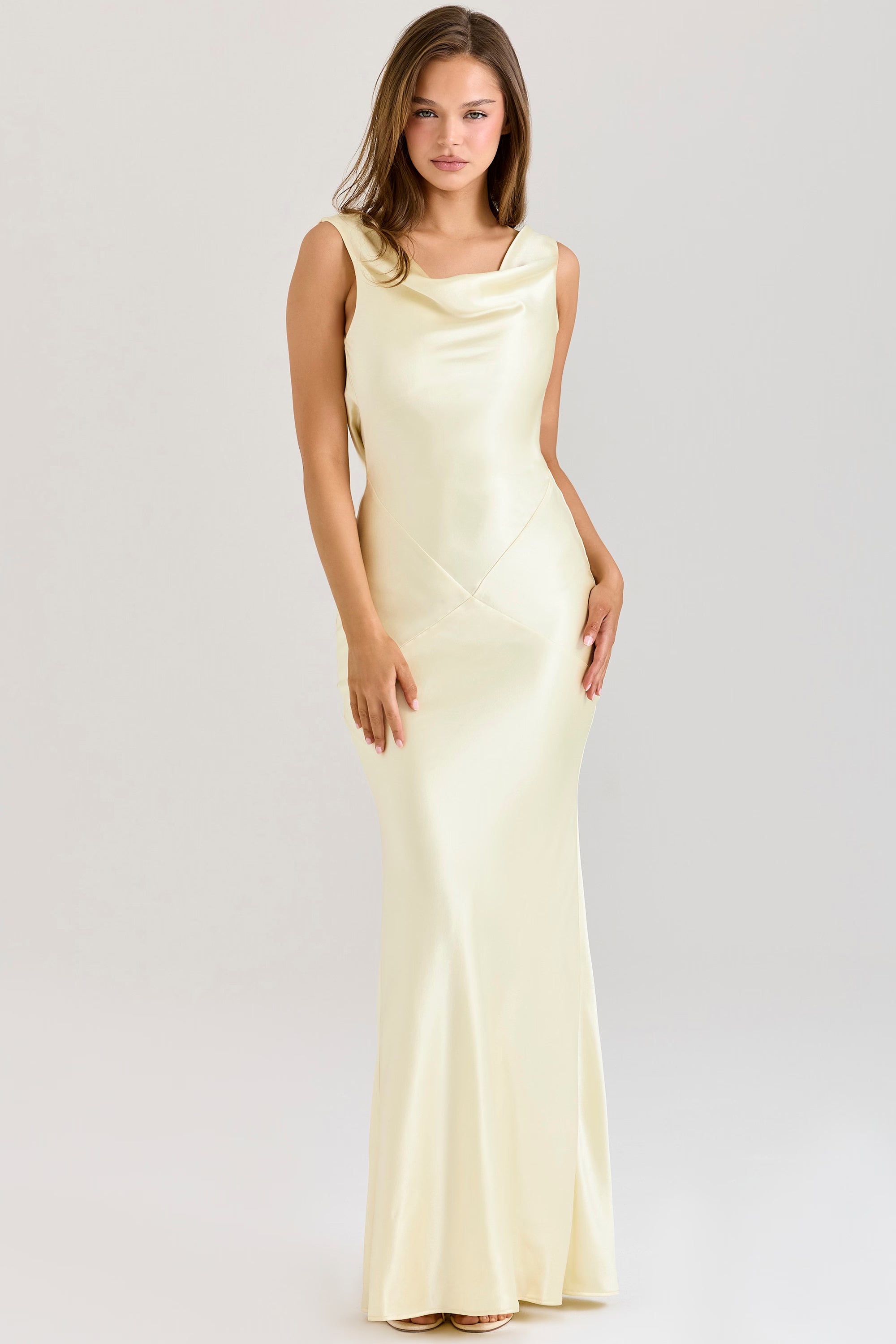 Aria backless maxi dress
